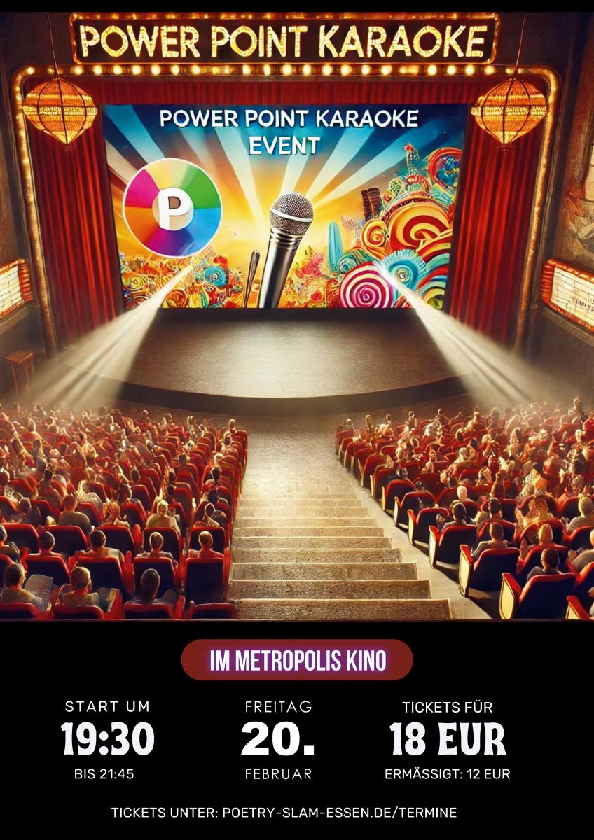 PowerPoint-Karaoke im Metropolis